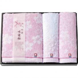 夏の贈り物お中元 タオルセット 今治製タオル バスタオル（60×110cm）・フェイスタオル（33×75cm）・ウォッシュタオル（33×34cm）×各1