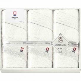 夏の贈り物お中元 フェイスタオル3P 今治 34×75cm