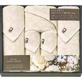 夏の贈り物お中元 フェイスタオル5P 今治 33×70cm