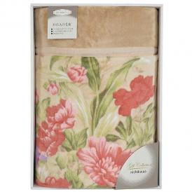夏の贈り物お中元 わた入り毛布 西川 ピンク 140×200cm