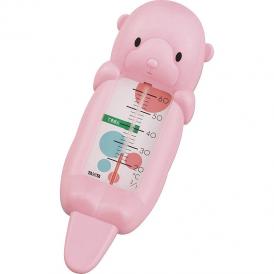 夏の贈り物お中元 湯温計 ラッコちゃん タニタ ピンク 17×6.2×4.5cm