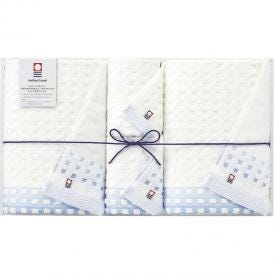 夏の贈り物お中元 バスタオル2P&ウォッシュタオル2P 今治タオル バスタオル：約60×120cm、ウォッシュタオル：約34×36cm