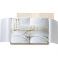 夏の贈り物お中元 バスタオル2P（国産木箱入） 今治極選魔法の糸 60×120cm
