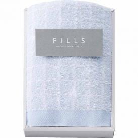 夏の贈り物お中元 フェイスタオル FILLS ブルー 34×75cm