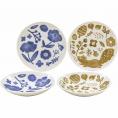 夏の贈り物お中元 プチプレート4P サンゴー 直径13×2.5cm