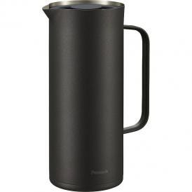 夏の贈り物お中元 リビングポット1L ピーコック ダークブラウン 9.8×14.8×23.4cm