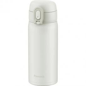 夏の贈り物お中元 ワンタッチマグボトル350ml ピーコック ホワイト 6.4×7.2×18.2cm