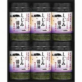 夏の贈り物お中元 しじみ?油味付のり 有明海産一番摘み しじみ?油味付のり（8切45枚）×6