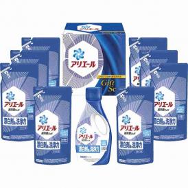 夏の贈り物お中元 アリエール液体洗剤ギフトセット P&G アリエールジェル詰替用（450g）×8、アリエールジェル（720g）×１
