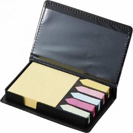 夏の贈り物お中元 付箋セット#65 付箋（小）（約150枚）×5、ケース（14.2×9×2.5cm）・付箋（大）（約150枚）×各1