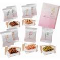 夏の贈り物お中元 かりんとうギフト 優雅亭 かりんとう（黒糖・黒ごま・牛乳）（各10g）×各2、かりんとう（抹茶・いちご）（各10g）×各1