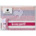 夏の贈り物お中元 ルコック ビッグロゴ スポーツタオル le coq sportif ピンク 32×110cm
