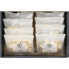 夏の贈り物お中元 あられ米菓詰合せギフトセット 初代田蔵 海苔あられ（20g）・アオサあられ・歌舞伎（各18g）×各2、あられミックス・さざれ石（各18g）×各1