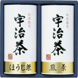 夏の贈り物お中元 宇治茶詰合せ（伝承銘茶） 煎茶（100g）・ほうじ茶（60g）×各1