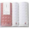 夏の贈り物お中元 フェイスタオル2P&ウォッシュタオル 今治タオル フェイスタオル：28×75cm、ウォッシュタオル：28×30cm