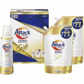 夏の贈り物お中元 アタックZEROギフト 花王 アタックZERO詰替用（770g）×2、アタックZERO（580g）×1