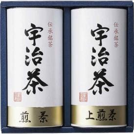 夏の贈り物お中元 宇治茶詰合せ（伝承銘茶） 上煎茶・煎茶（各100g）×各1