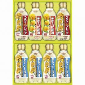 夏の贈り物お中元 バラエティオイルセット 昭和産業 キャノーラ油（300g）×4、一番搾り高オレイン酸べに花油・ヘルシープレミア（各300g）×各2