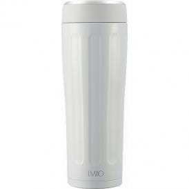 夏の贈り物お中元 ポータブルタンブラー480ml イミオ ホワイト 直径7.7×21.2cm