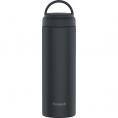 夏の贈り物お中元 スクリューマグボトル480ml ピーコック チャコールグレー 直径6.8×23.2cm