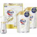 春の贈り物 アタックZEROワンハンドギフト 花王 アタックZERO詰替用（770g）×2、アタックZEROワンハンド（380g）×1