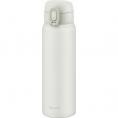 夏の贈り物お中元 ワンタッチマグボトル600ml ピーコック ホワイト 6.9×7.2×24.1cm