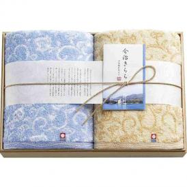 夏の贈り物お中元 愛媛今治 バスタオル2P（木箱入） 今治きらら 60×115cm