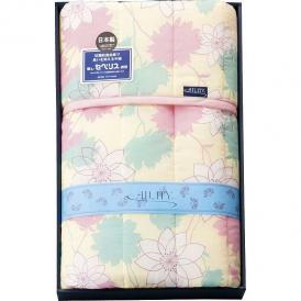 夏の贈り物お中元 東レ抗菌防臭わた（セベリス）入り キルト肌掛ふとん AILITY ピンク 140×190cm