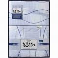 夏の贈り物お中元 高島ちぢみ 肌掛けふとん 140×190cm