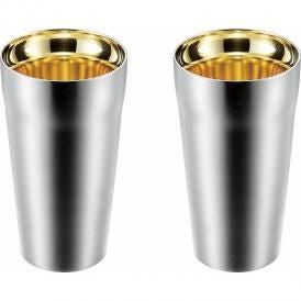 夏の贈り物お中元 ダブルタンブラー300ml 2P 燕人の匠 直径7.3×13.2cm