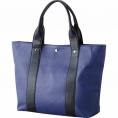 夏の贈り物お中元 姫路レザー手提げトートバッグ ON THE　BAG 本体：38.5×10.5×28cm、持ち手立ち上がり：約15cm