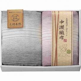 夏の贈り物お中元 三重織ガーゼケット2P 中瀬織布 140×180cm