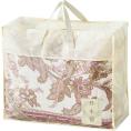 春の贈り物 ダウン85%入りダウンケット ピンク 150×210cm
