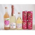 桃のお酒を楽しめる7本セット(国産もものお酒 信州のももを使ったワイン カフェ ド パリ ピーチスパークリング(フランス) 福島もものチューハイ缶) 720ml×1本 500ml×1本 750ml×1