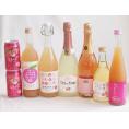 桃のお酒を楽しめる8本セット(山梨県ももワイン もも梅酒ももはじめました 国産もものお酒 信州のももを使ったワイン カフェ ド パリ ピーチスパークリング(フランス) 脱アルコールカールユングピーチ(