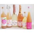 桃のお酒を楽しめる6本セット(山梨県ももワイン もも梅酒ももはじめました 国産もものお酒 信州のももを使ったワイン カフェ ド パリ ピーチスパークリング(フランス) 脱アルコールカールユングピーチ(