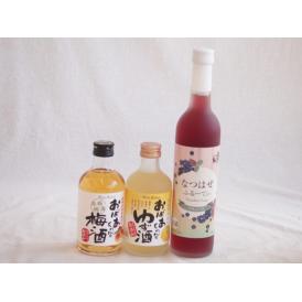 おばあちゃん梅酒飲み比べ3本セット(おばあちゃんのゆず酒 おばあちゃんの梅酒 日本酒ブレンド仕込なつ