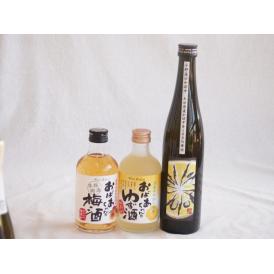 おばあちゃん梅酒飲み比べ3本セット(おばあちゃんのゆず酒 おばあちゃんの梅酒 小野屋のかぼす) 30