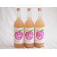 3本セット(中埜酒造 國盛 フルリア もものお酒 (愛知県)) 720ml×3本