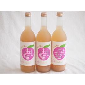 3本セット(中埜酒造 國盛 フルリア もものお酒 (愛知県)) 720ml×3本