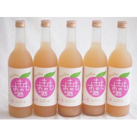 5本セット(中埜酒造 國盛 フルリア もものお酒 (愛知県)) 720ml×5本