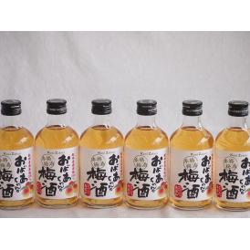 6本セット(紀州産南高梅100% おばあちゃんの梅酒 14度) 300ml×6本