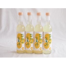 4本セット(日向夏果汁リキュール 日向の夏子  12% 井上酒造(宮崎県)) 500ml×4本