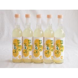 5本セット(日向夏果汁リキュール 日向の夏子  12% 井上酒造(宮崎県)) 500ml×5本