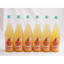 6本セット(日本酒×熊野みかん ORANGE BEAR オレンジベアー 7%(三重県)) 720ml