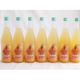 7本セット(日本酒×熊野みかん ORANGE BEAR オレンジベアー 7%(三重県)) 720ml