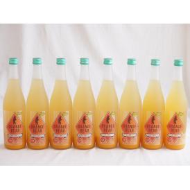8本セット(日本酒×熊野みかん ORANGE BEAR オレンジベアー 7%(三重県)) 720ml