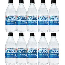 24本１ケース サントリー 天然水 スパークリング 炭酸水 無糖 SPARKLING 500ml×24本
