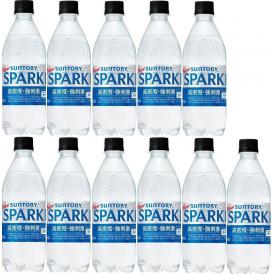 11本 サントリー 天然水 スパークリング 炭酸水 無糖 SPARKLING 500ml×11本
