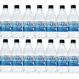 14本 サントリー 天然水 スパークリング 炭酸水 無糖 SPARKLING 500ml×14本